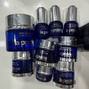 La Prairie empty jars